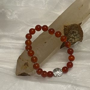 Ágata Fogo Pulseira