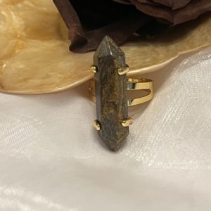 Bronzite Anel