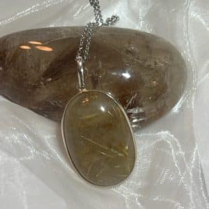 Quartzo Rutilado Pendente