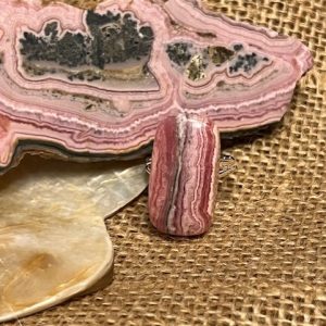Rodocrosite Anel