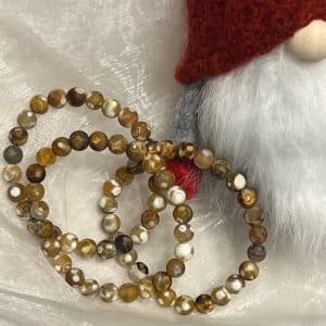 Ágata Fogo de Outono Pulseira