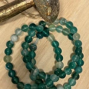 Ágata Verde Pulseira