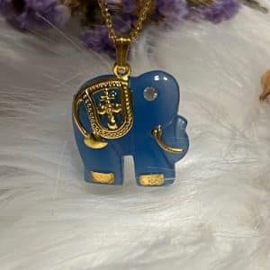 Ágata Azul Pendente