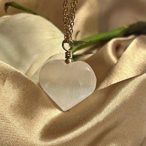 Selenite Pendente