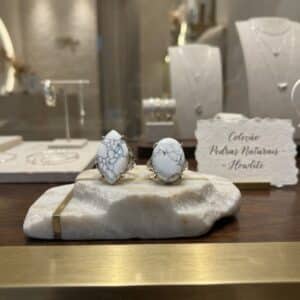 Howlite Anel
