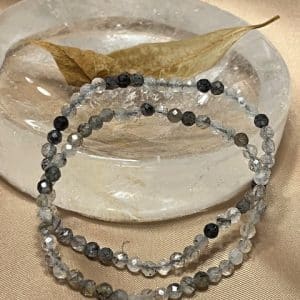 Quartzo Turmalinado Pulseira
