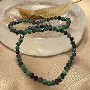 Rubi Zoizite Pulseira