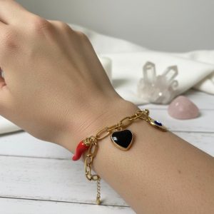 Aço Pulseira de proteção