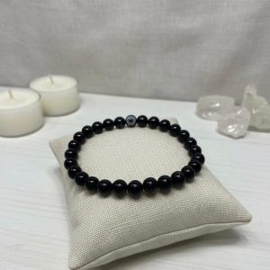Ágata Negra Pulseira 8mm