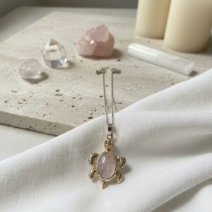 Quartzo Rosa Pendente