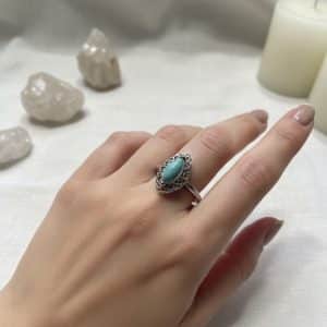Amazonite Anel