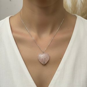 Quartzo Rosa Pendente