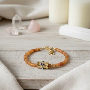 Calcite Laranja Pulseira