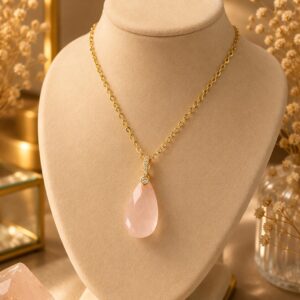 Quartzo Rosa Pendente