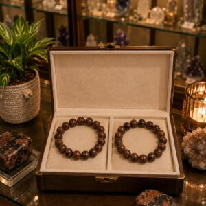 Obsidiana Mogno de 8mm