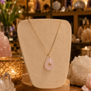 Quartzo Rosa Pendente