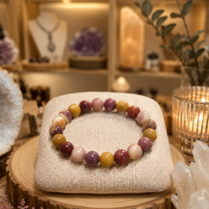 Jaspe Mookaite Pulseira