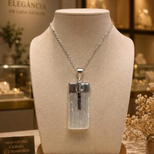 Selenite Pendente