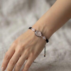 Quartzo Cristal Pulseira