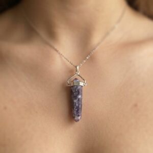 Lepidolite Pendente
